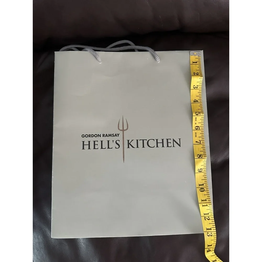 Gordon Ramsay Hell's Kitchen White Gift Bag
